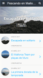 Mobile Screenshot of pescandoenmallorca.com